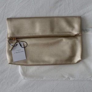 Jilly Box x Fawn Gold Foldover Clutch